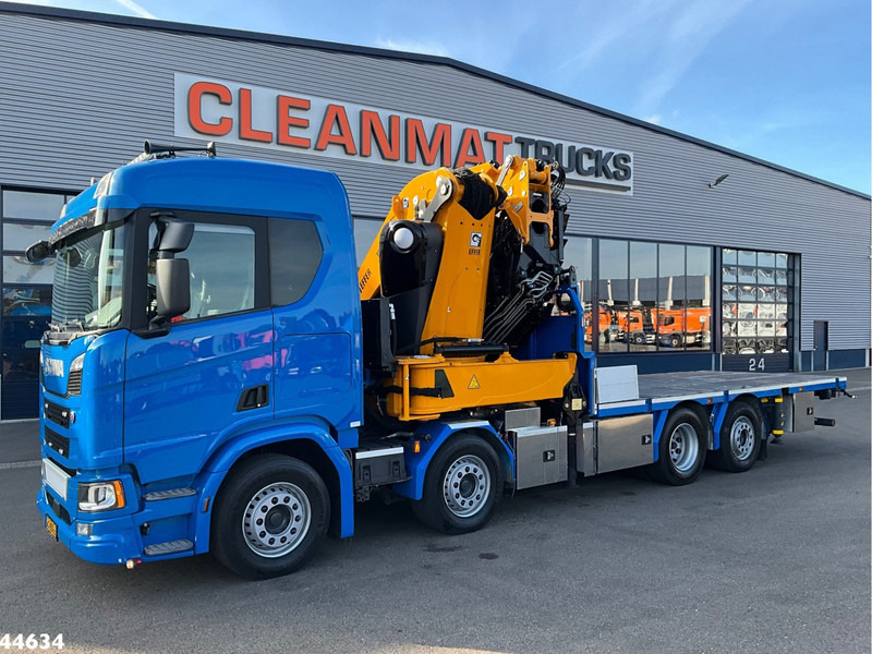 Scania R 540 Euro 6 Effer 100 Tonmeter laadkraan + Fly-Jib Just 39.720 km! - Camion grue: photos 2 Scania R 540 Euro 6 Effer 100 Tonmeter laadkraan + Fly-Jib Just 39.720 km! - Camion grue: photos 2