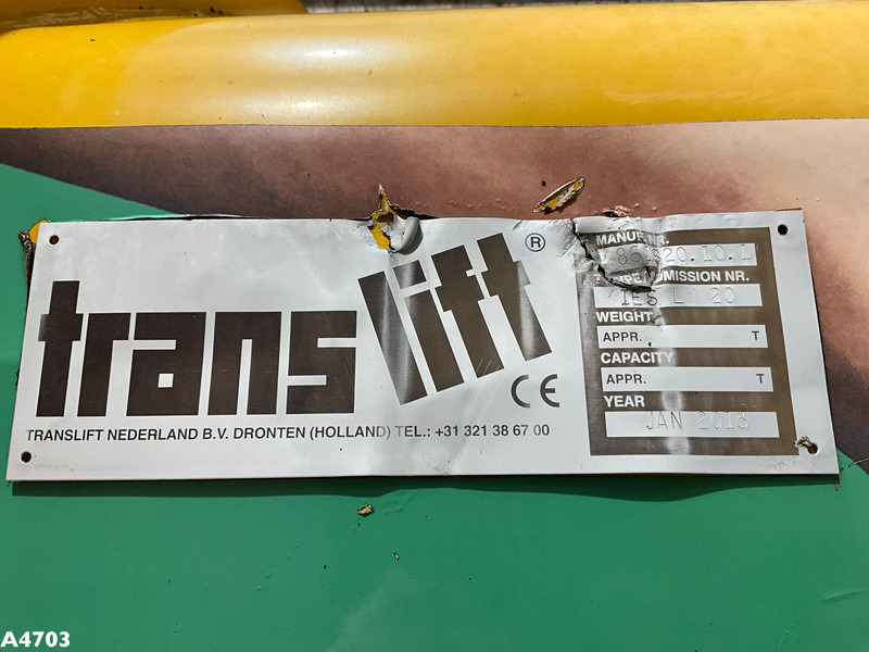 Benne ampliroll Translift 20m³ zijlader container: photos 7
