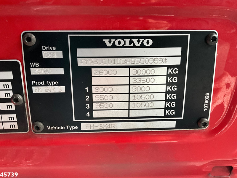 Camion ampliroll Volvo FM 330 6x4 Hiab 21 Ton haakarmsysteem Just 35.598 Km!: photos 16 Camion ampliroll Volvo FM 330 6x4 Hiab 21 Ton haakarmsysteem Just 35.598 Km!: photos 16