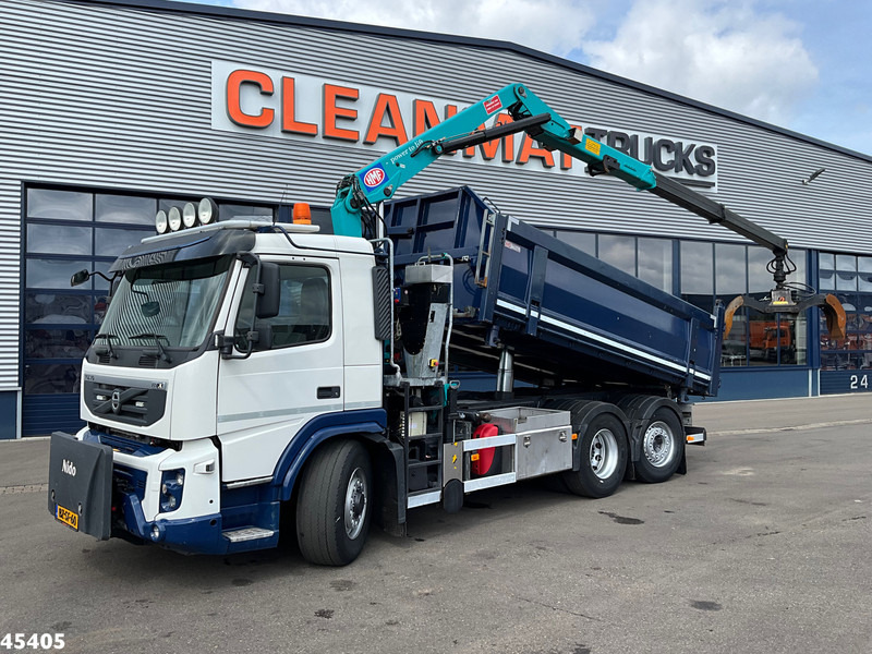 Volvo FM 330 HMF 16 Tonmeter Z-kraan - Camion benne, Camion grue: photos 1 Volvo FM 330 HMF 16 Tonmeter Z-kraan - Camion benne, Camion grue: photos 1