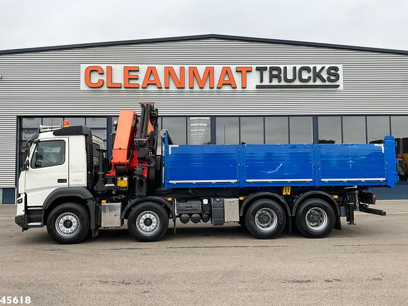 Camion grue Volvo FMX 460 8x4 Euro 6 Palfinger 42 Tonmeter laadkraan + Fly-Jib!: photos 12