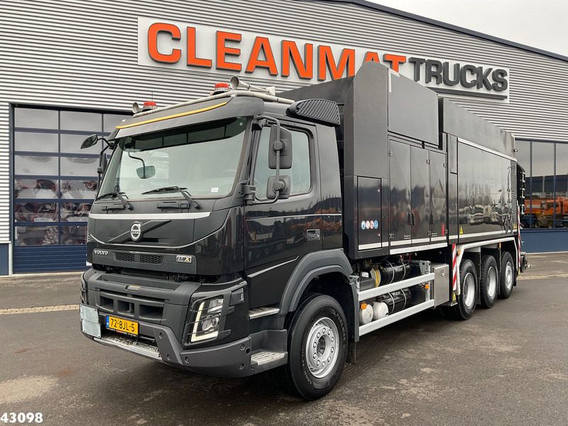 Camion hydrocureur Volvo FMX 540 8x4 Euro 6 MTS Dino “3 Turbines” Saugbagger: photos 8