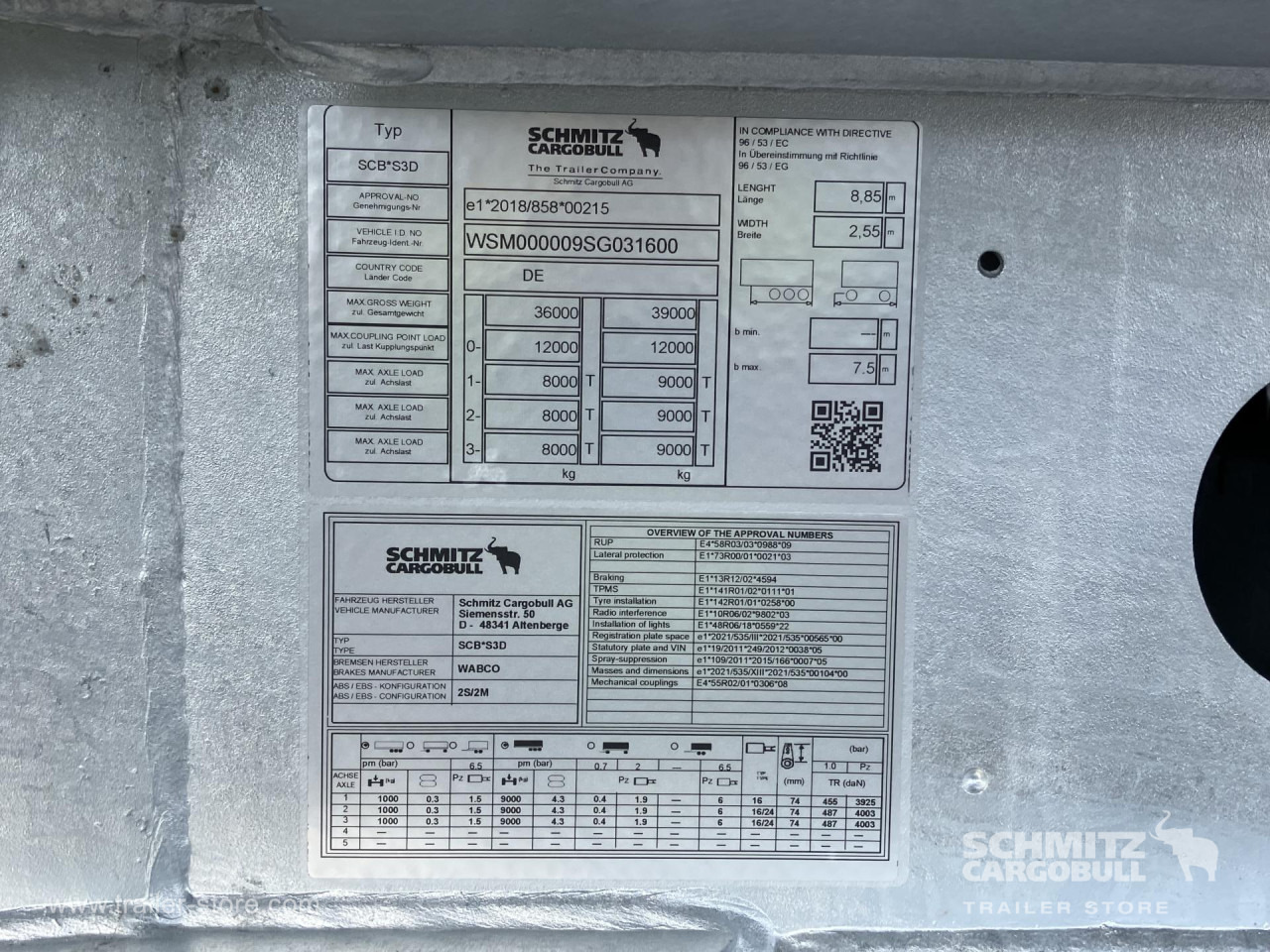 SCHMITZ Auflieger Kipper Stahlrundmulde 29m³ - Semi-remorque benne: photos 4 SCHMITZ Auflieger Kipper Stahlrundmulde 29m³ - Semi-remorque benne: photos 4