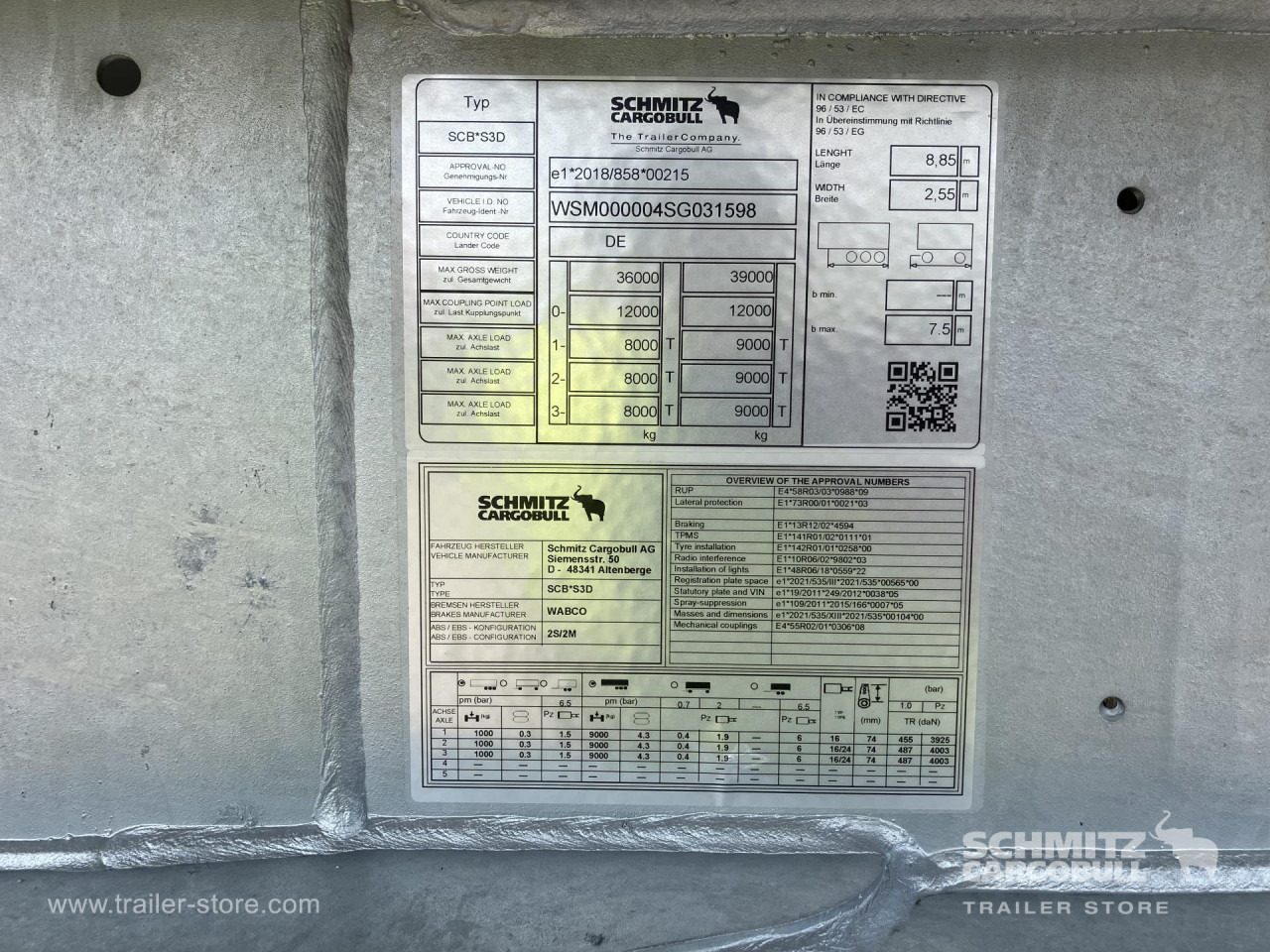 SCHMITZ Auflieger Kipper Stahlrundmulde - Semi-remorque benne: photos 4 SCHMITZ Auflieger Kipper Stahlrundmulde - Semi-remorque benne: photos 4