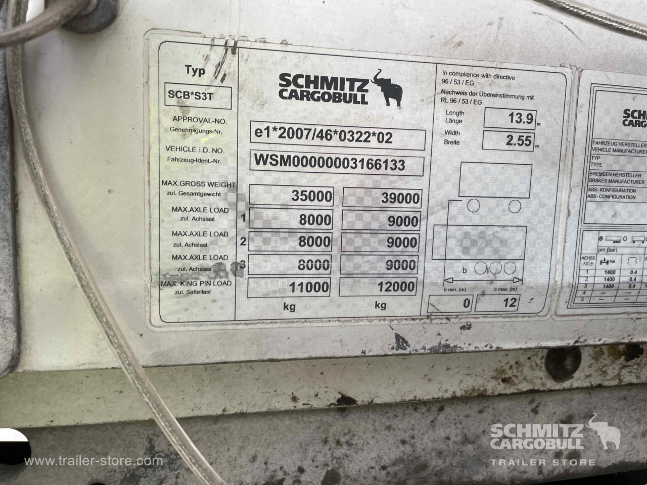 SCHMITZ Semiremolque Lona Mega - Semi-remorque rideaux coulissants: photos 4 SCHMITZ Semiremolque Lona Mega - Semi-remorque rideaux coulissants: photos 4