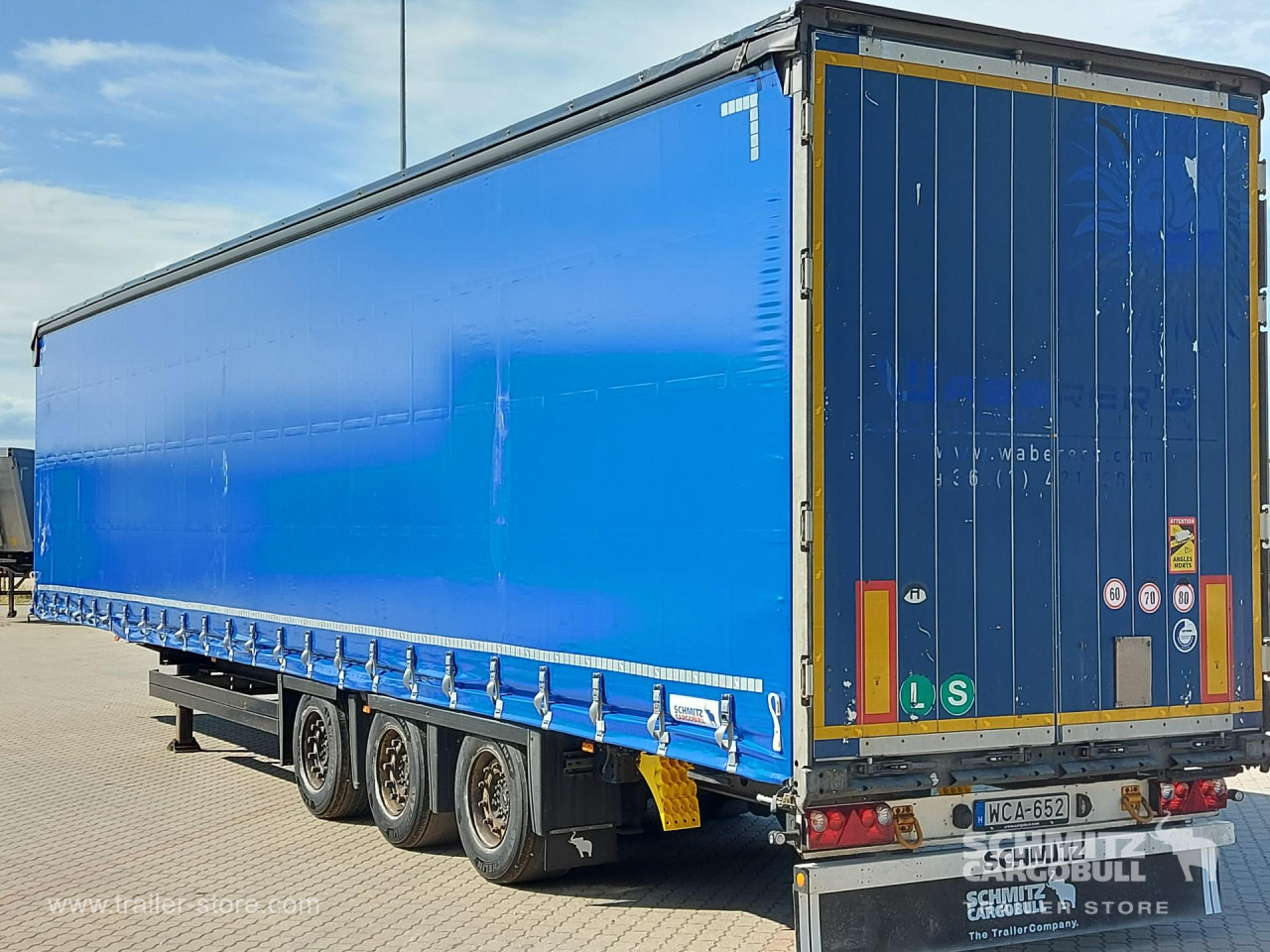 Semi-remorque rideaux coulissants SCHMITZ Curtainsider Mega: photos 12