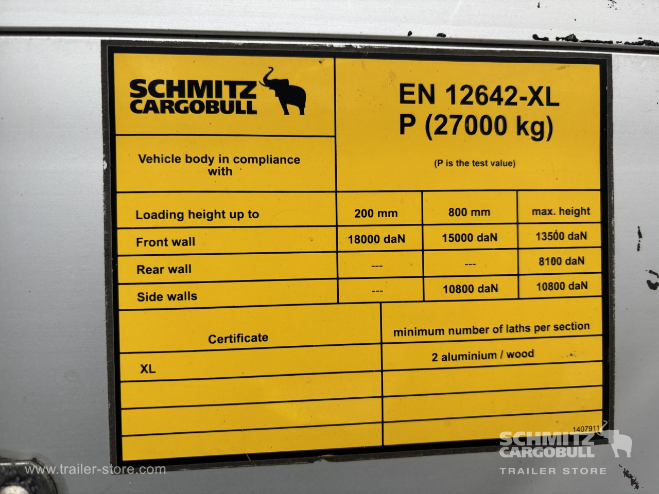 Semi-remorque rideaux coulissants SCHMITZ Curtainsider Standard: photos 13