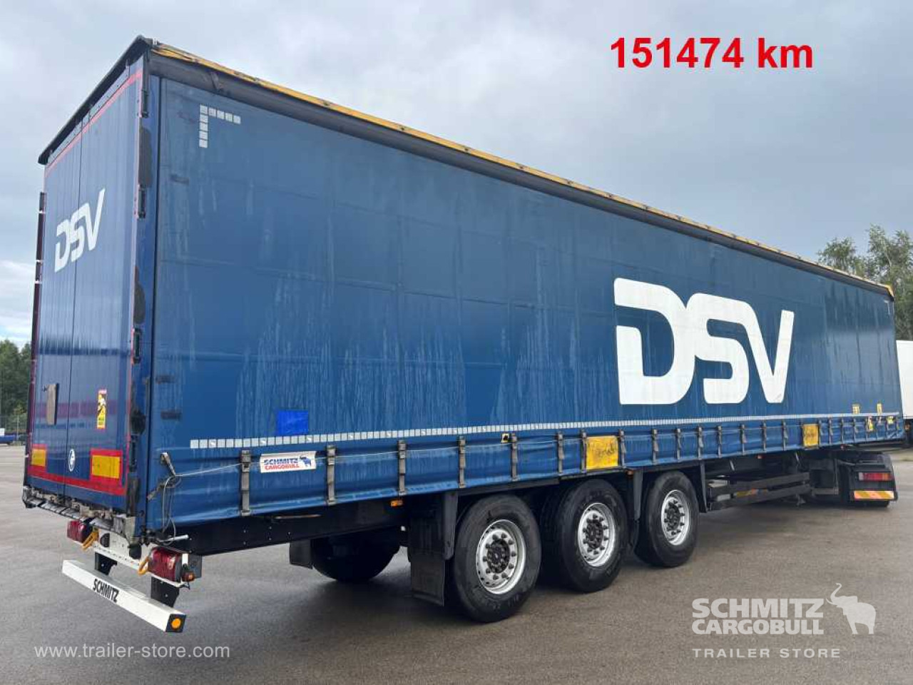 Semi-remorque rideaux coulissants SCHMITZ Curtainsider Standard