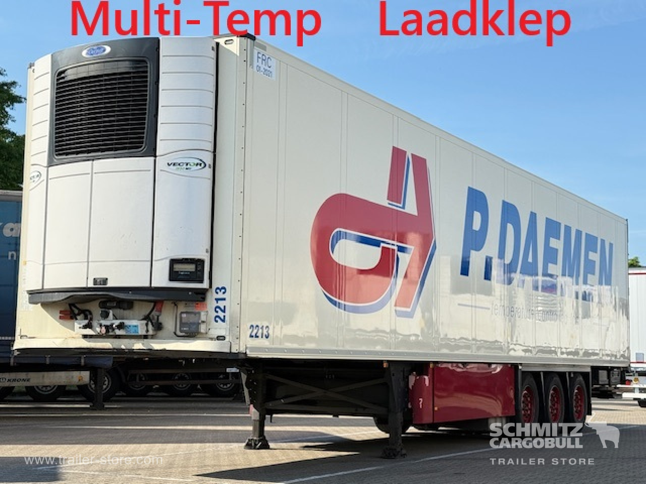 SCHMITZ Oplegger Vries Multitemp Taillift - Semi-remorque isothermique: photos 1 SCHMITZ Oplegger Vries Multitemp Taillift - Semi-remorque isothermique: photos 1