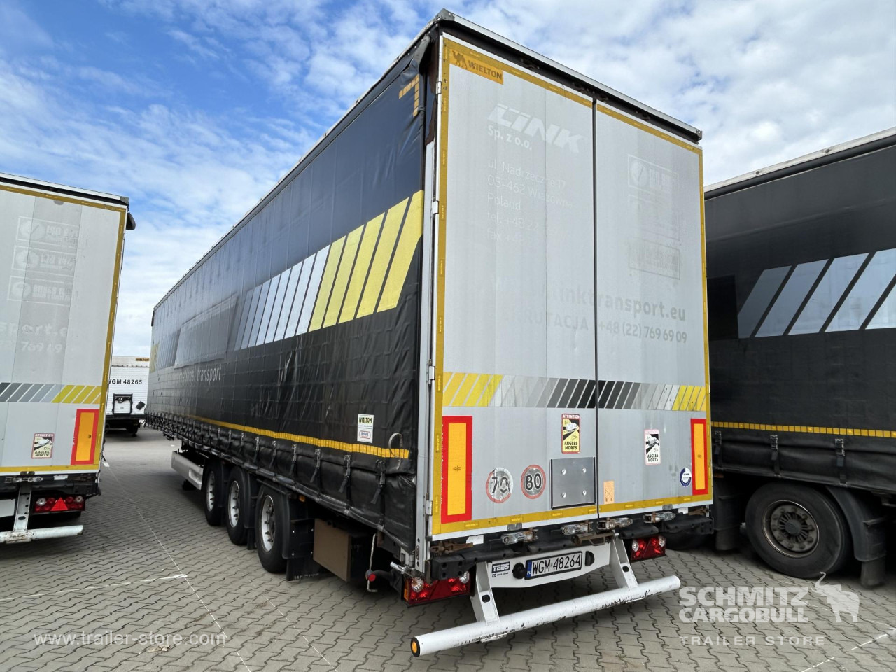 WIELTON Curtainsider Mega - Semi-remorque rideaux coulissants: photos 2 WIELTON Curtainsider Mega - Semi-remorque rideaux coulissants: photos 2