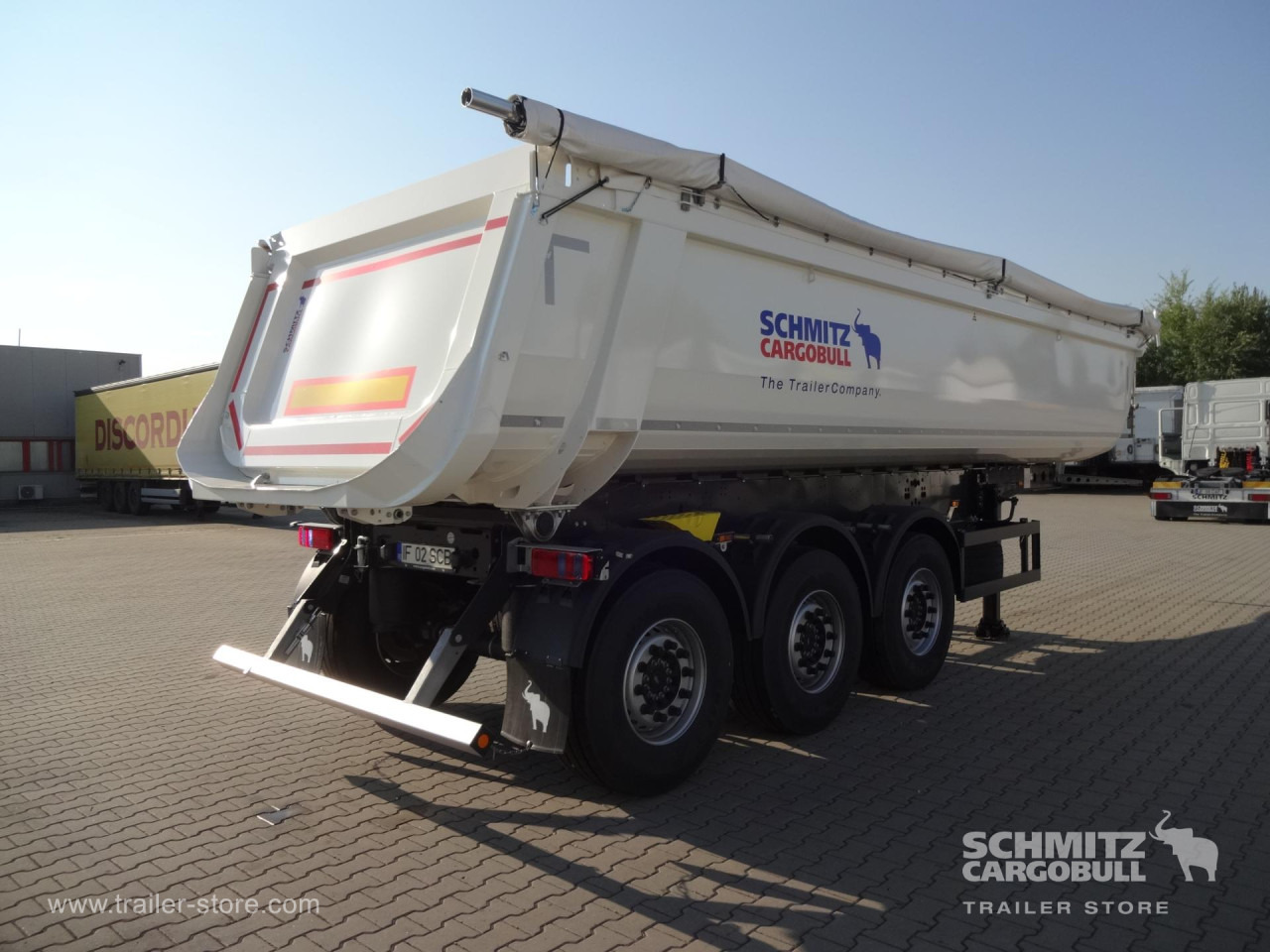 SCHMITZ Tipper Steel half pipe body 273m³ - Semi-remorque benne: photos 3 SCHMITZ Tipper Steel half pipe body 273m³ - Semi-remorque benne: photos 3