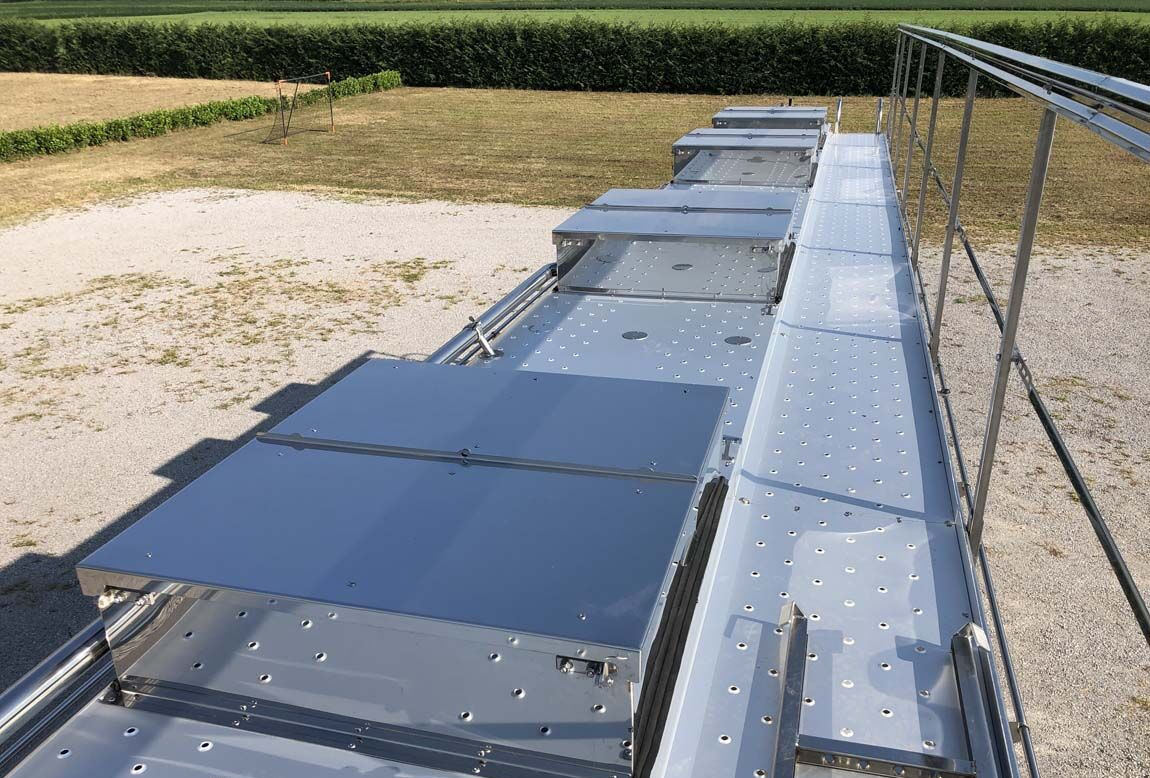 Semi-remorque citerne pour transport de produits chimiques neuf Bata CISTERNA MODELLO CHIMICA L4BH 33.000LT NUOVA: photos 8
