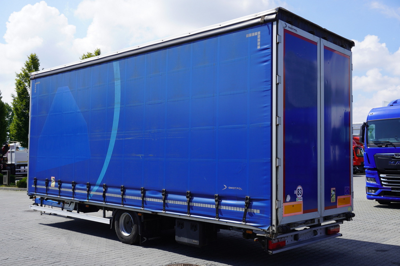 Gniotpol Tandem trailer / 10t / 2018 / 19 pallets - Remorque rideaux coulissants: photos 3 Gniotpol Tandem trailer / 10t / 2018 / 19 pallets - Remorque rideaux coulissants: photos 3