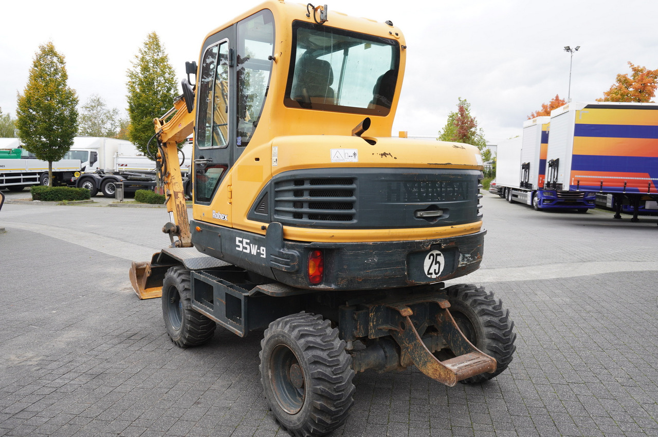 Mini pelle Hyundai Robex 55W-9 Wheeled Excavator 5.5t / 2pcs: photos 7