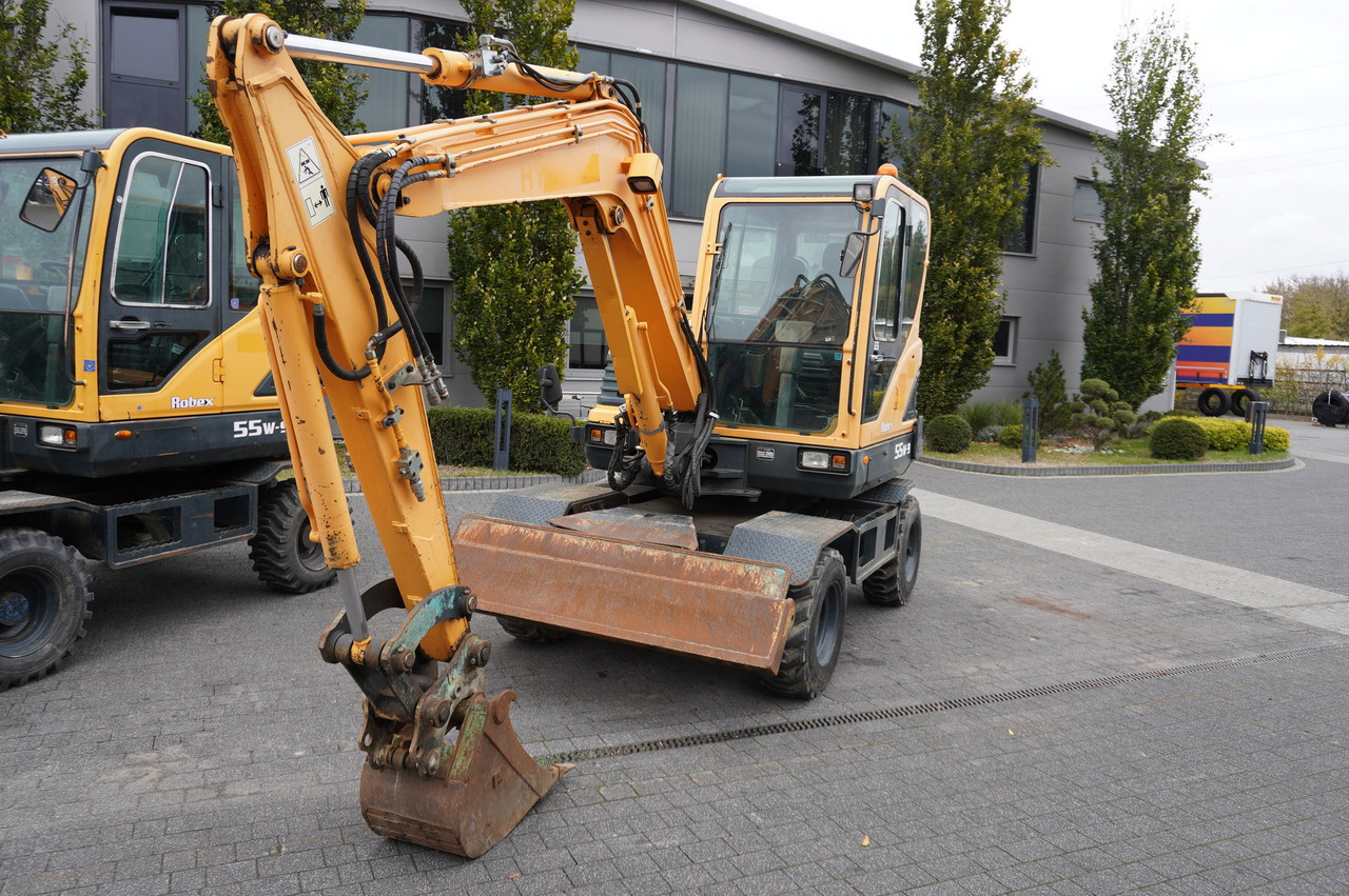 Mini pelle Hyundai Robex 55W-9 Wheeled Excavator 5.5t / 2pcs: photos 8