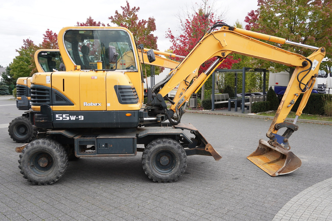 Mini pelle Hyundai Robex 55W-9 Wheeled Excavator 5.5t / 2pcs: photos 6