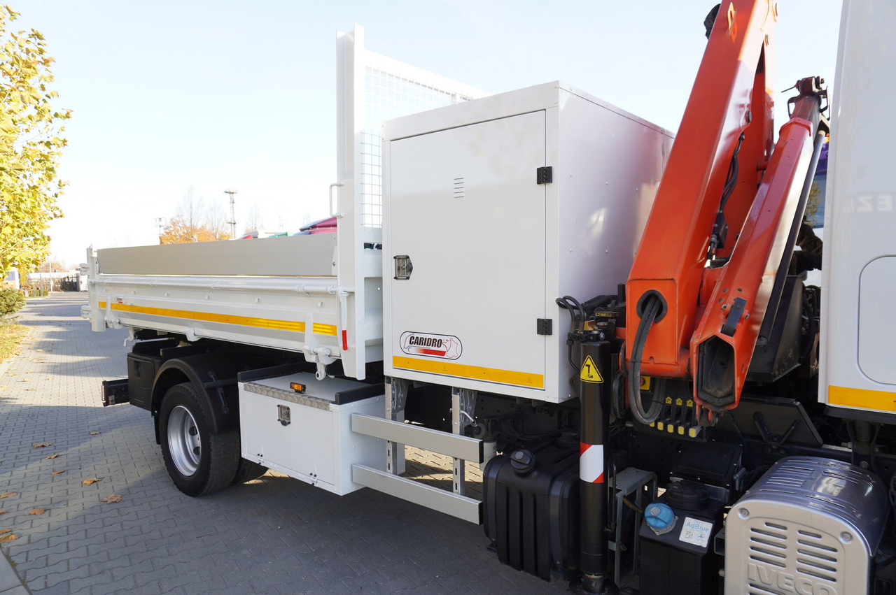 IVECO Eurocargo 120E18 Crane Palfinger / 3-way tipper / sleeper cab en leasing occasion IVECO Eurocargo 120E18 Crane Palfinger / 3-way tipper / sleeper cab: photos 22
