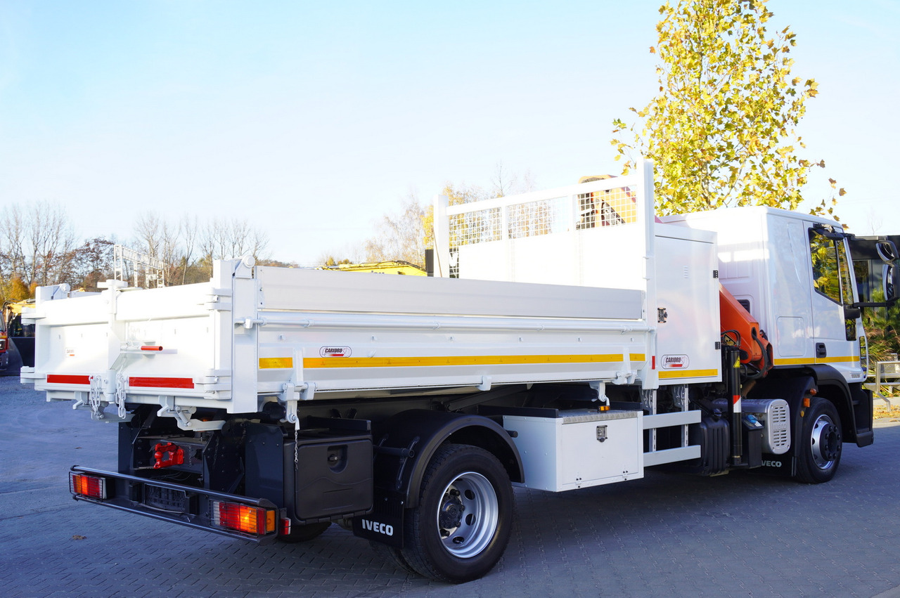 IVECO Eurocargo 120E18 Crane Palfinger / 3-way tipper / sleeper cab en leasing occasion IVECO Eurocargo 120E18 Crane Palfinger / 3-way tipper / sleeper cab: photos 8