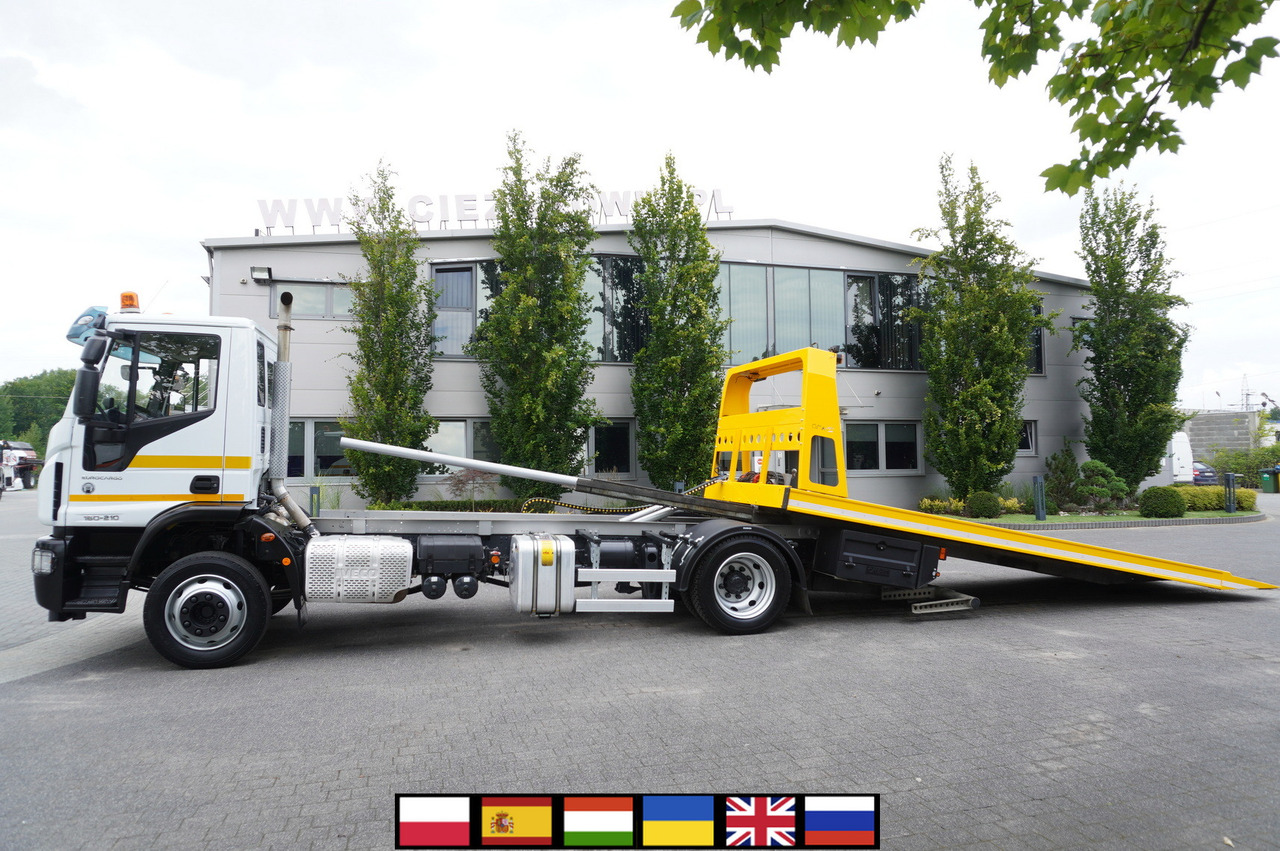 IVECO Eurocargo 160-210 / 75,000 km! / OMARS lowered tow truck platform / Fork - Remorqueuse: photos 1 IVECO Eurocargo 160-210 / 75,000 km! / OMARS lowered tow truck platform / Fork - Remorqueuse: photos 1