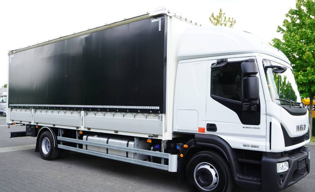 Camion à rideaux coulissants IVECO Eurocargo 160-280 GLOB E6 Tarpaulin / GVW 16 tons