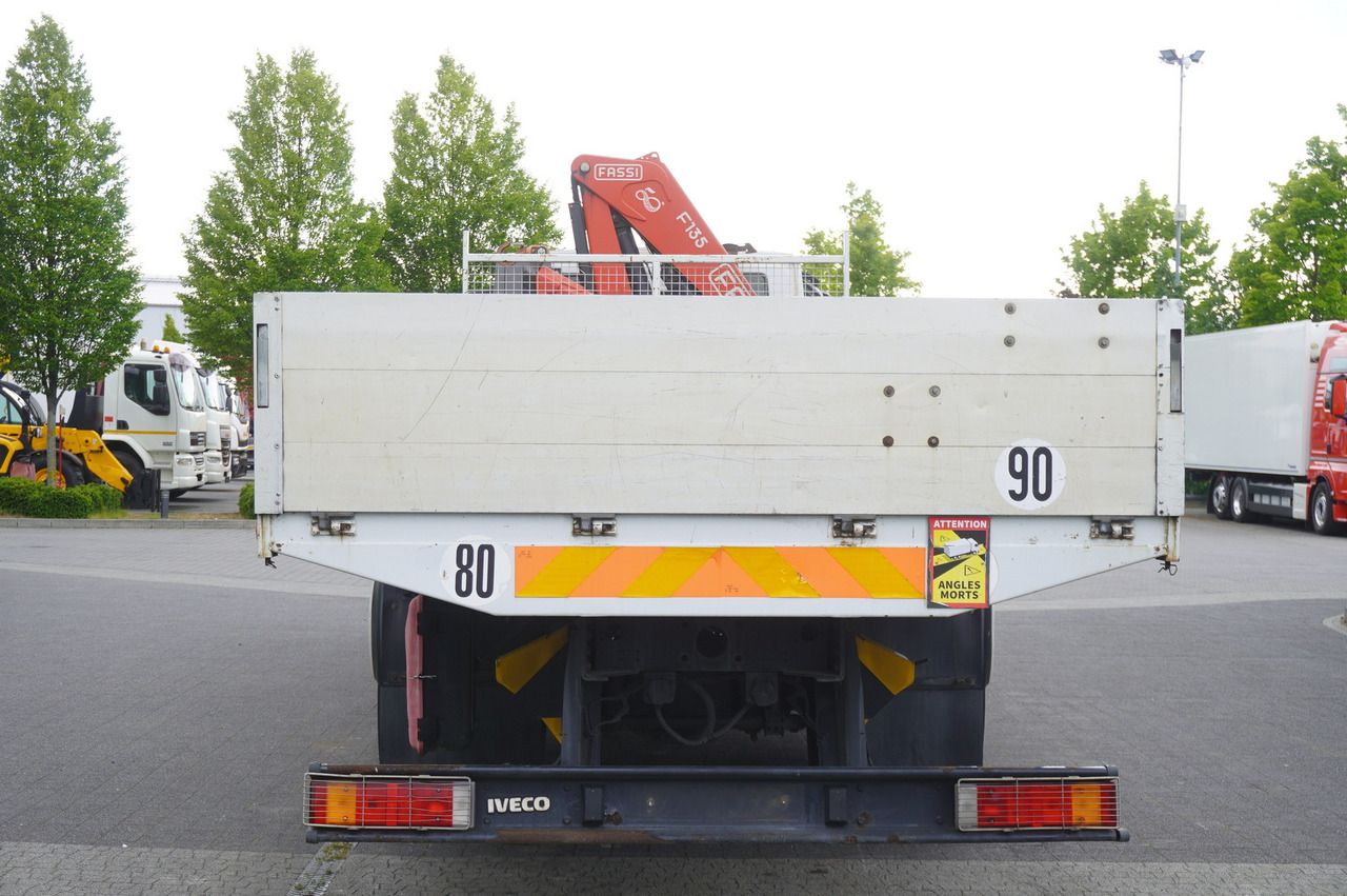 Camion grue, Camion grue IVECO STRALIS 19.310 E6 / Flatbed 19 EPAL / FASSI F135 / 225 MTH! / 5.7  T: photos 8