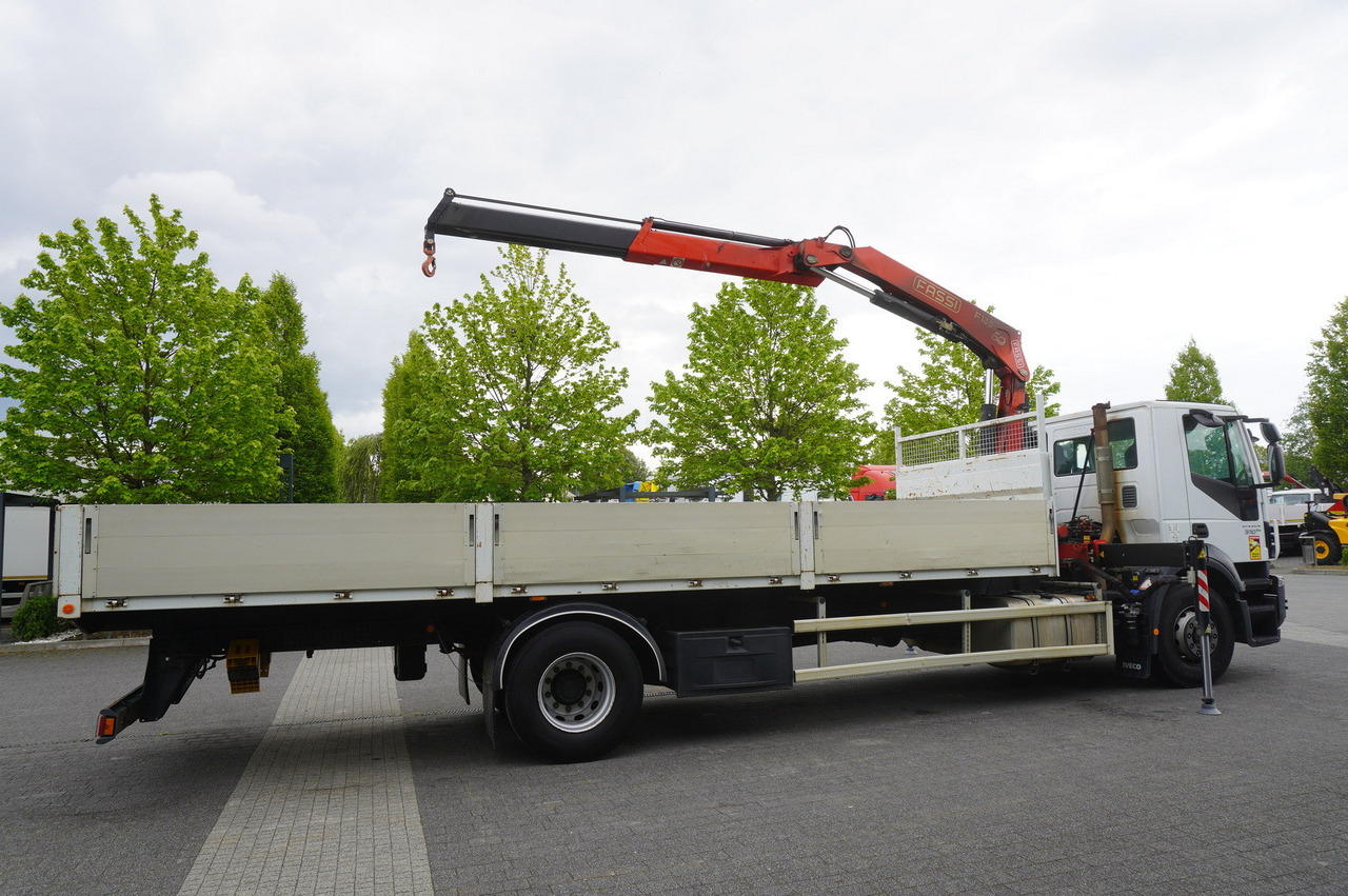 Camion grue, Camion grue IVECO STRALIS 19.310 E6 / Flatbed 19 EPAL / FASSI F135 / 225 MTH! / 5.7  T: photos 10