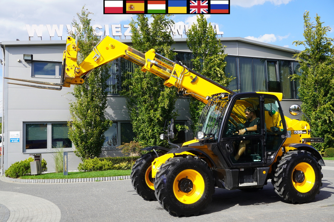 JCB 535-95 / 3.5 T / range 9.5 m / 700 MTH!! - Chargeuse sur pneus télescopique: photos 1 JCB 535-95 / 3.5 T / range 9.5 m / 700 MTH!! - Chargeuse sur pneus télescopique: photos 1