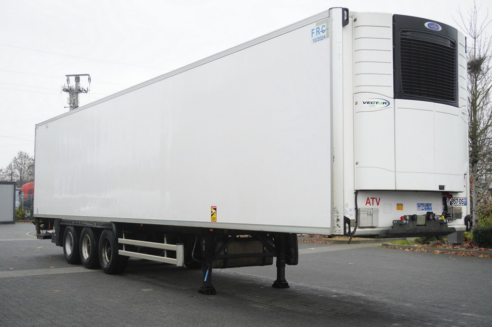LAMBERET refrigerated semi-trailer / Carrier Vector 1550 unit - Semi-remorque frigorifique: photos 1 LAMBERET refrigerated semi-trailer / Carrier Vector 1550 unit - Semi-remorque frigorifique: photos 1