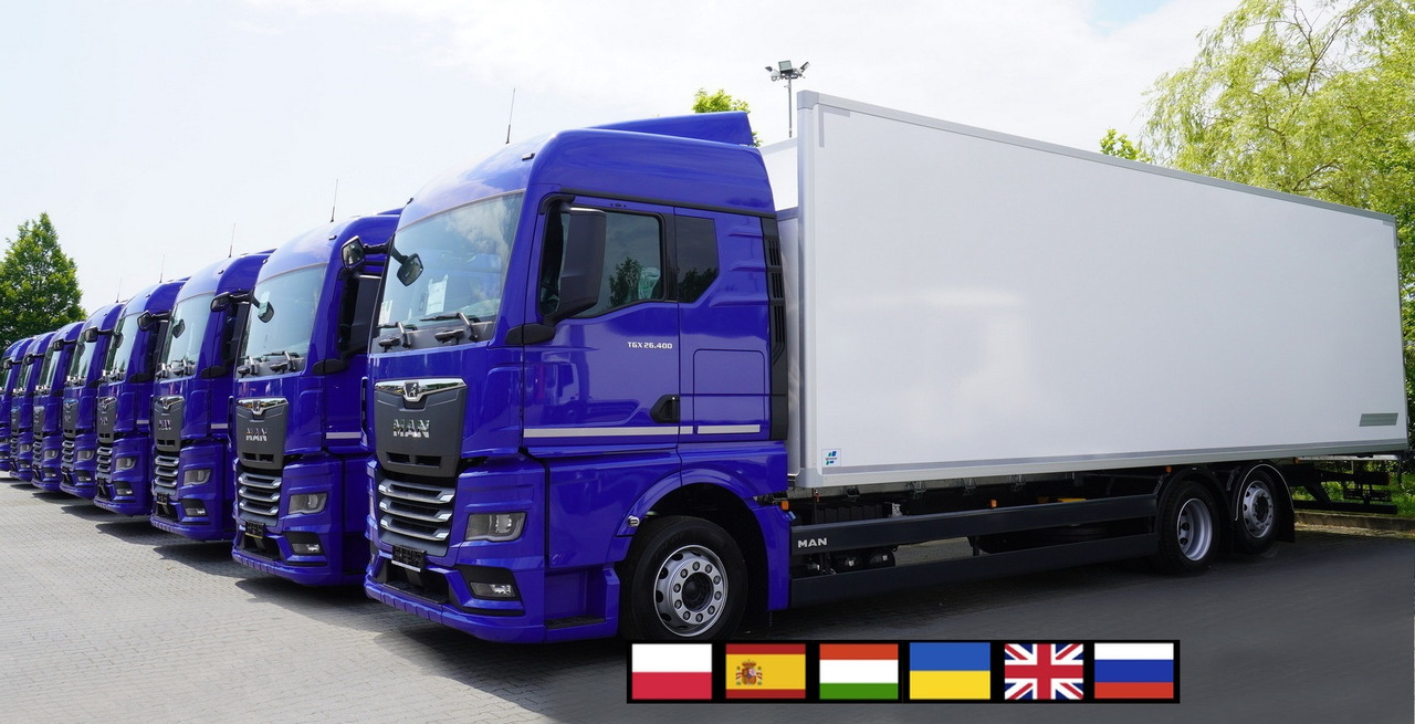 MAN New TGX 26.400 / NEW IGLOOCAR refrigerator 20 pallets / 6×2 / 2024 / 2 units - Camion frigorifique: photos 1 MAN New TGX 26.400 / NEW IGLOOCAR refrigerator 20 pallets / 6×2 / 2024 / 2 units - Camion frigorifique: photos 1
