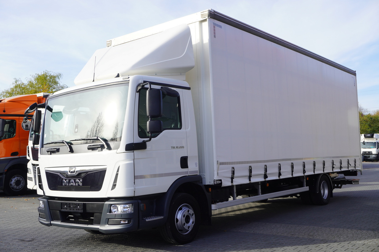 Camion à rideaux coulissants MAN TGL 12.220 / Curtainsider 19 EPAL / 140 tho. km: photos 7