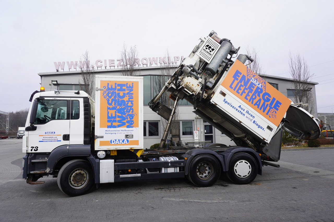 MAN TGS 26.360 / Holzmann Fahrzeugbau HBS 28/120.00 kitchen waste vehicle / Euro 5 - Benne à ordures ménagères: photos 2 MAN TGS 26.360 / Holzmann Fahrzeugbau HBS 28/120.00 kitchen waste vehicle / Euro 5 - Benne à ordures ménagères: photos 2