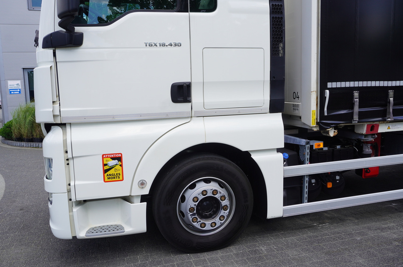 Camion à rideaux coulissants MAN TGX 18.430 / Curtainsider 18 EPAL / sleeping cab / 2021: photos 15