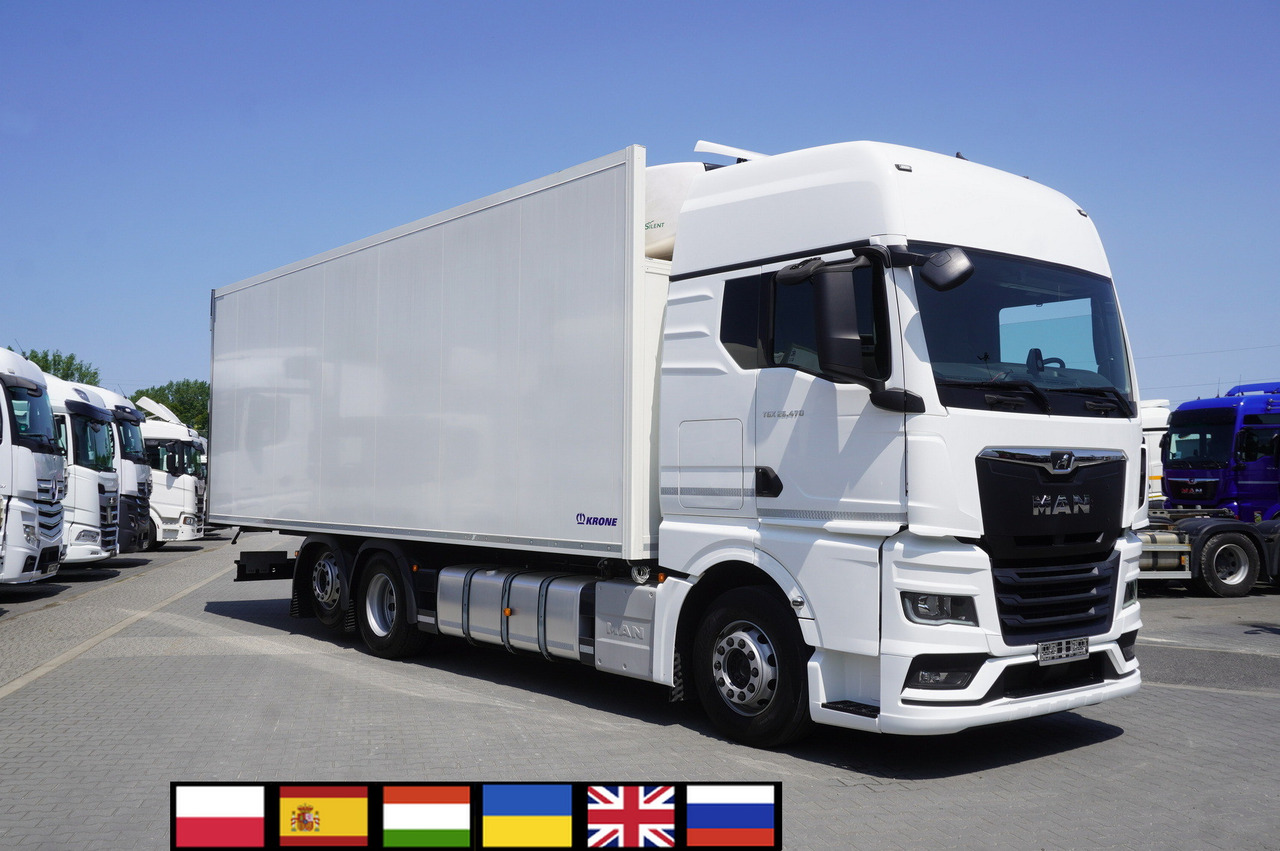 Camion frigorifique MAN TGX 26.470 / 2022 / Krone Refrigerator 40 EPAL Multitemp Dopplestock / Carrier Supra 950 MT
