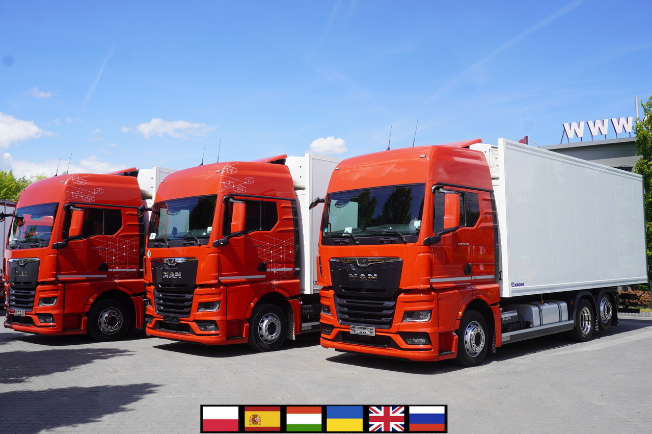 MAN TGX 26.510 / 2022 / New Krone refrigerator bitemperature / Dopplestock / 4 units - Camion frigorifique: photos 2 MAN TGX 26.510 / 2022 / New Krone refrigerator bitemperature / Dopplestock / 4 units - Camion frigorifique: photos 2