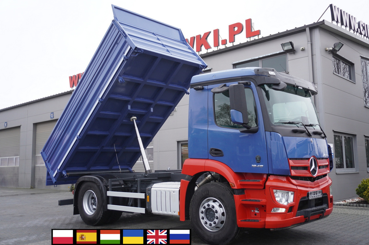 MERCEDES-BENZ Actros 1846 4×2 / NEW 3-sided tipper / 10 t load cap / Diff. lock - Camion benne: photos 1 MERCEDES-BENZ Actros 1846 4×2 / NEW 3-sided tipper / 10 t load cap / Diff. lock - Camion benne: photos 1