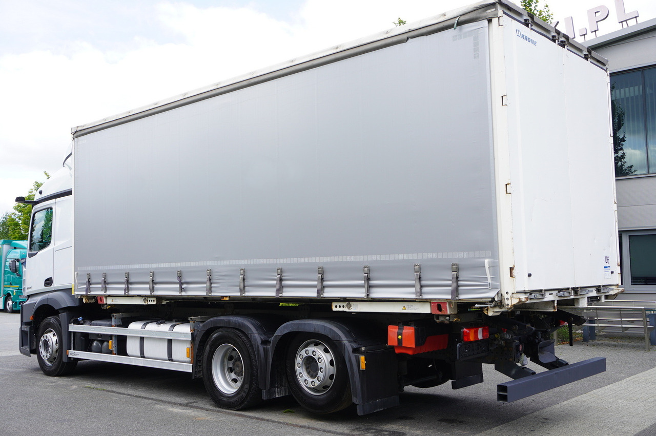 MERCEDES-BENZ Actros 2545 6×2 MP5 / ADR AT / Curtainsider 18 EPAL - Camion à rideaux coulissants: photos 3 MERCEDES-BENZ Actros 2545 6×2 MP5 / ADR AT / Curtainsider 18 EPAL - Camion à rideaux coulissants: photos 3