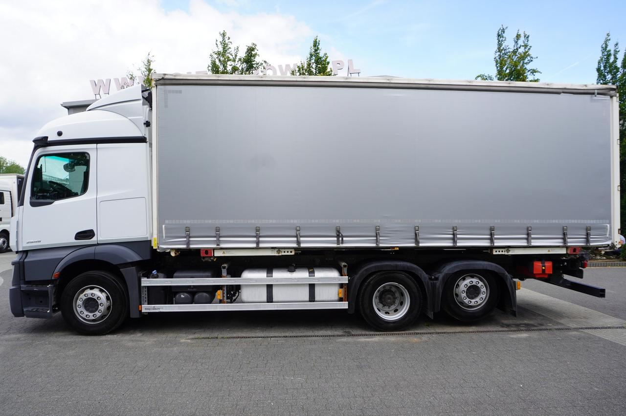 MERCEDES-BENZ Actros 2545 6×2 MP5 / ADR AT / Curtainsider 18 EPAL - Camion à rideaux coulissants: photos 2 MERCEDES-BENZ Actros 2545 6×2 MP5 / ADR AT / Curtainsider 18 EPAL - Camion à rideaux coulissants: photos 2