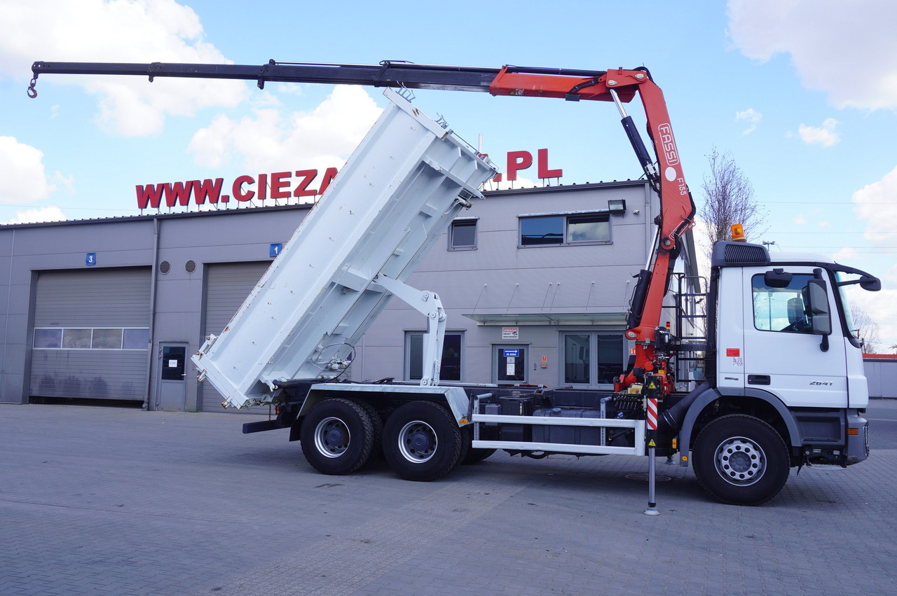 MERCEDES-BENZ Actros 2641 6×4 E5 / Crane / Dumper / 110000 km - Camion grue, Camion grue: photos 3 MERCEDES-BENZ Actros 2641 6×4 E5 / Crane / Dumper / 110000 km - Camion grue, Camion grue: photos 3