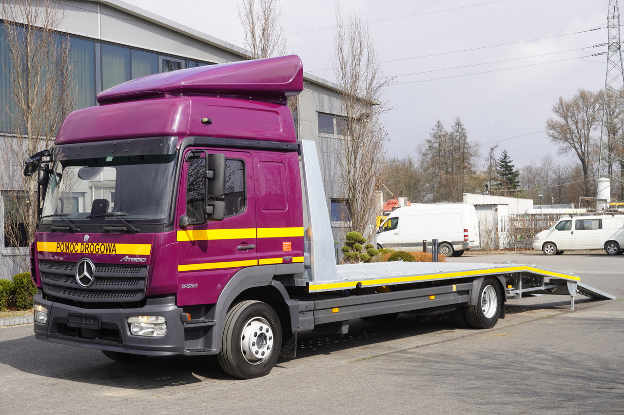 Camion porte-voitures MERCEDES-BENZ Atego 1224 / New galvanized tow truck