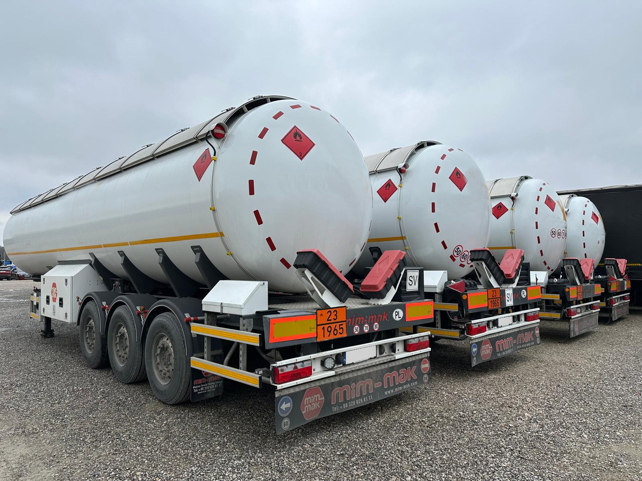 MIMMAK Gas tank semi-trailer MM312 / 2024 / 4 units - Semi-remorque citerne: photos 1 MIMMAK Gas tank semi-trailer MM312 / 2024 / 4 units - Semi-remorque citerne: photos 1