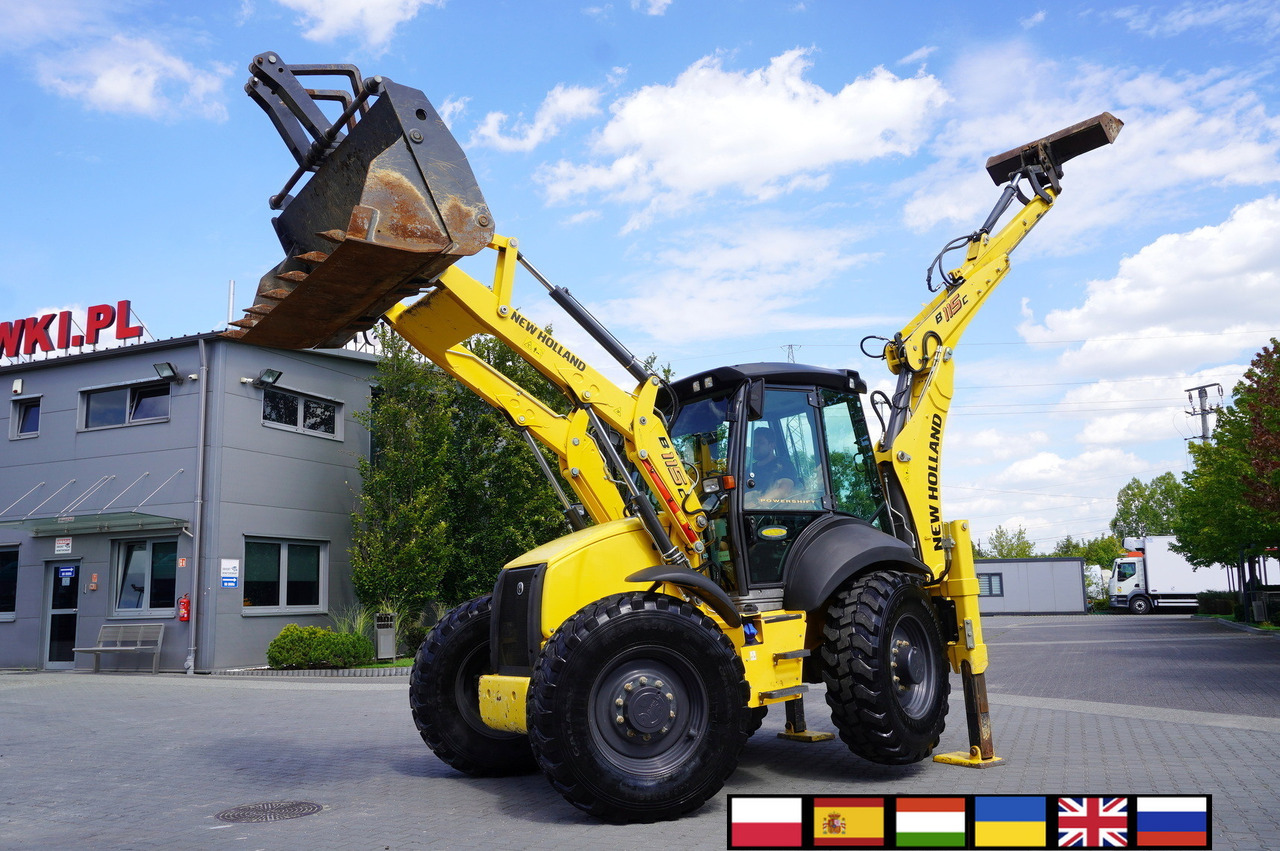 NEW HOLLAND B 115 C backhoe loader / 1000 MTH ! / 2021 - Tractopelle: photos 1 NEW HOLLAND B 115 C backhoe loader / 1000 MTH ! / 2021 - Tractopelle: photos 1