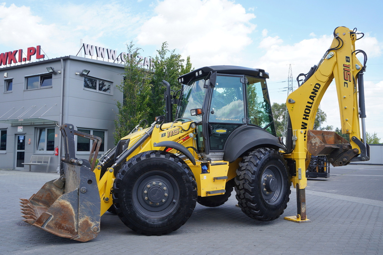 NEW HOLLAND B 115 C backhoe loader / 1000 MTH ! / 2021 - Tractopelle: photos 3 NEW HOLLAND B 115 C backhoe loader / 1000 MTH ! / 2021 - Tractopelle: photos 3