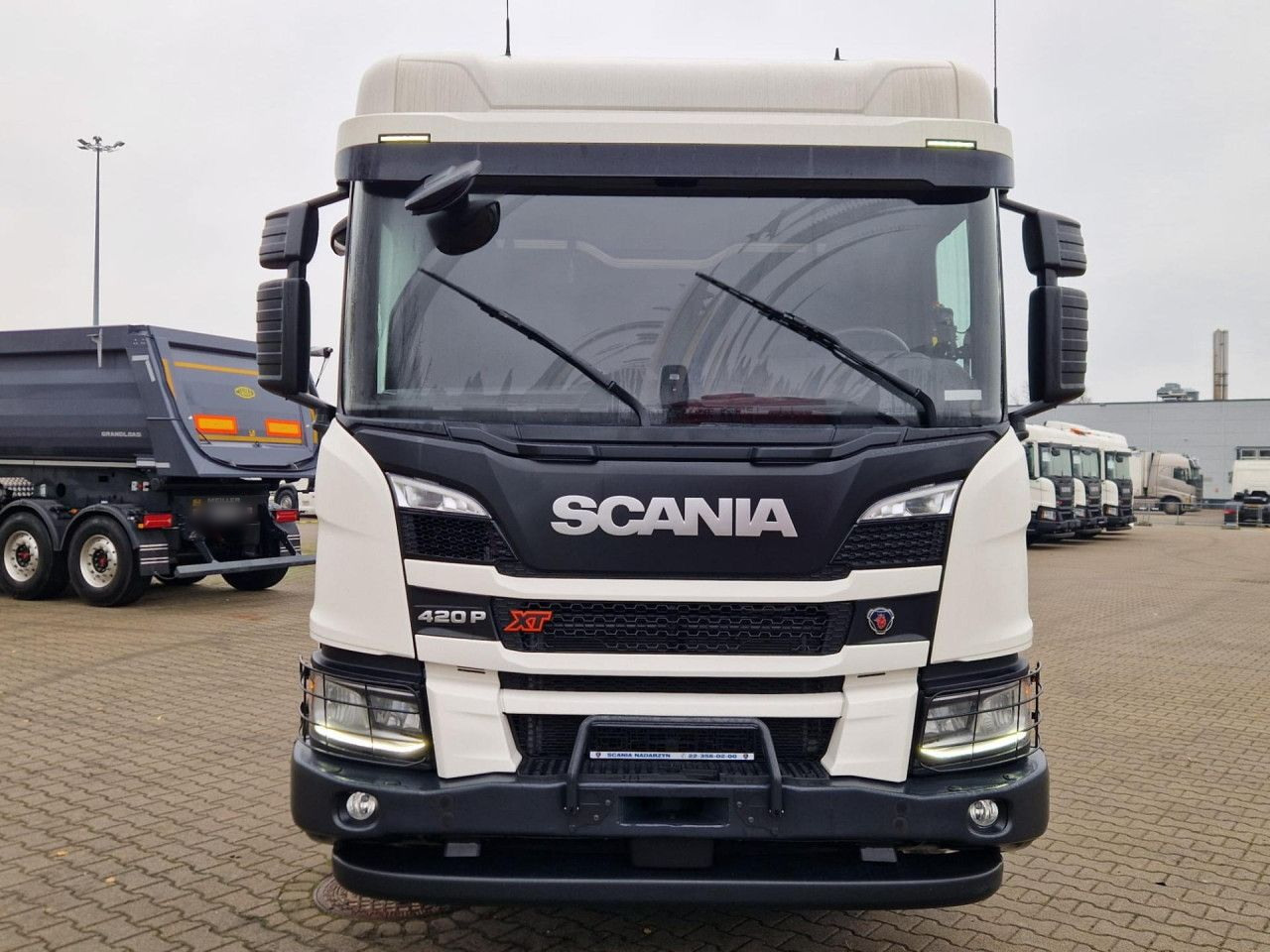 SCANIA P420 B6x2*4 / Meiller Kipper Tectrum RS 21 hooklift / 2025 / no mileage! - Camion ampliroll: photos 3 SCANIA P420 B6x2*4 / Meiller Kipper Tectrum RS 21 hooklift / 2025 / no mileage! - Camion ampliroll: photos 3
