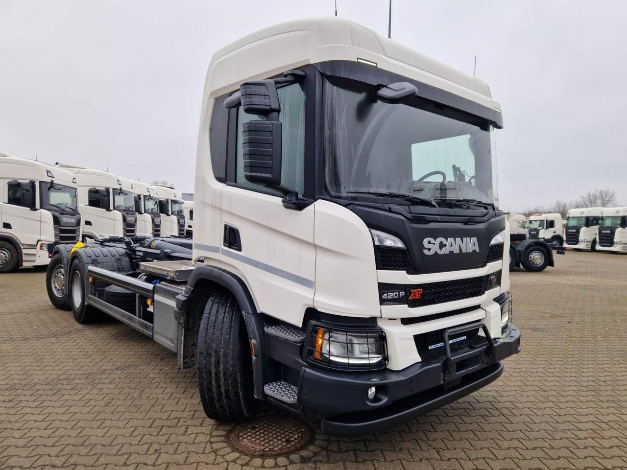 SCANIA P420 B6x2*4 / Meiller Kipper Tectrum RS 21 hooklift / 2025 / no mileage! - Camion ampliroll: photos 2 SCANIA P420 B6x2*4 / Meiller Kipper Tectrum RS 21 hooklift / 2025 / no mileage! - Camion ampliroll: photos 2