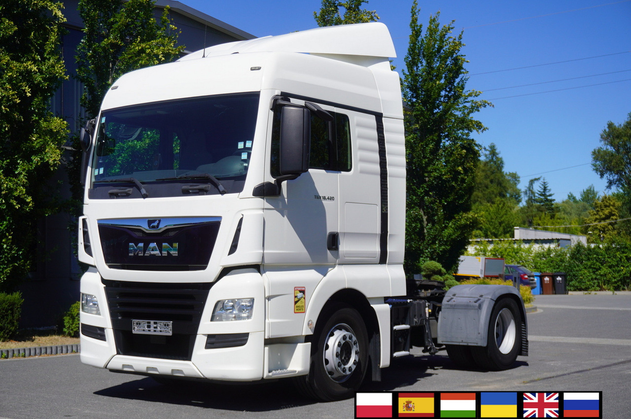 MAN TGX 18.420 tractor unit / 190 tho. km - Tracteur routier: photos 1 MAN TGX 18.420 tractor unit / 190 tho. km - Tracteur routier: photos 1