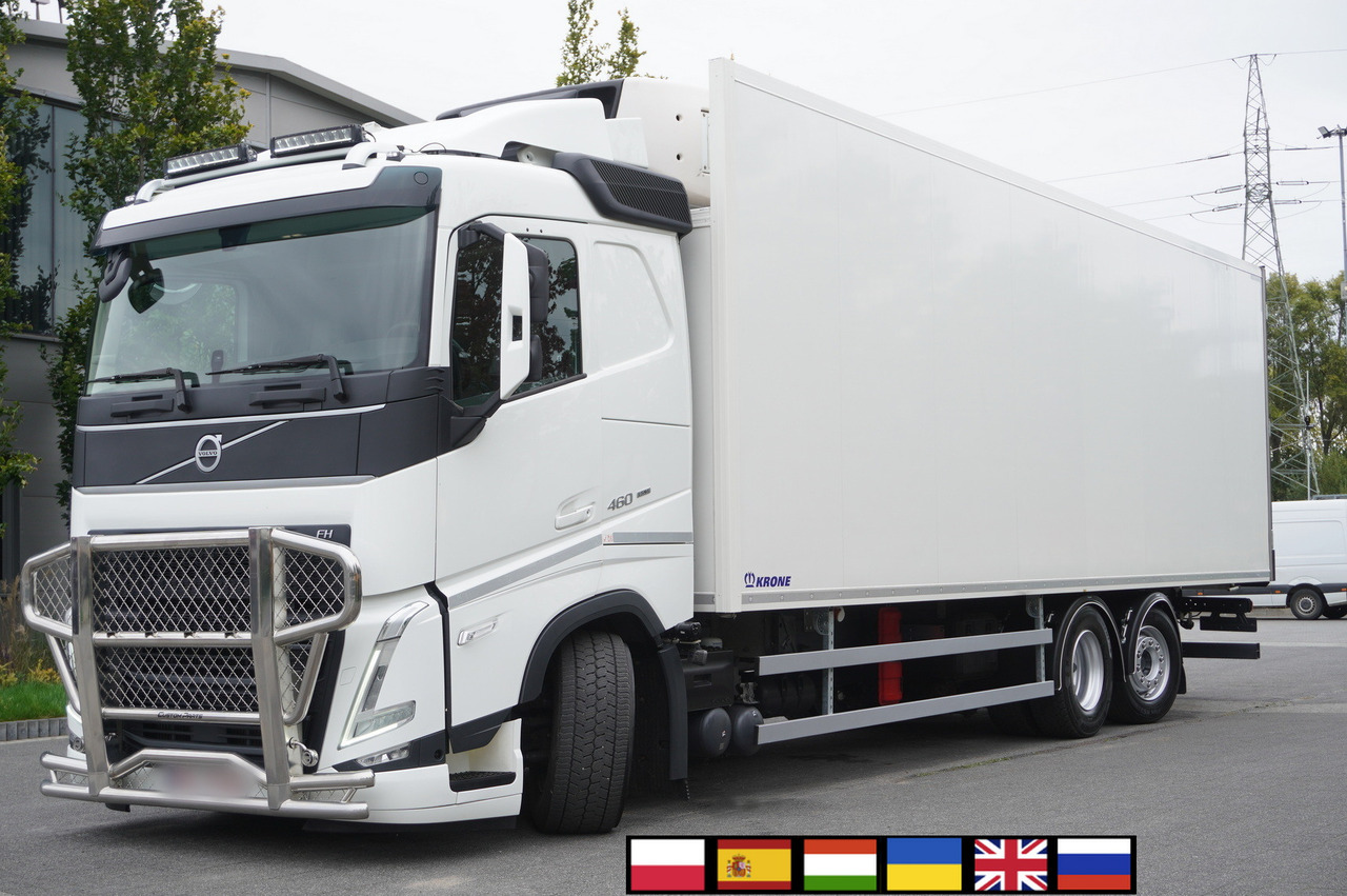 VOLVO FH 460 / Krone refrigerator 23 EPAL! / Carrier Supra 1250 MT Silent / Multitemperature / Steered axle - Camion frigorifique: photos 1 VOLVO FH 460 / Krone refrigerator 23 EPAL! / Carrier Supra 1250 MT Silent / Multitemperature / Steered axle - Camion frigorifique: photos 1