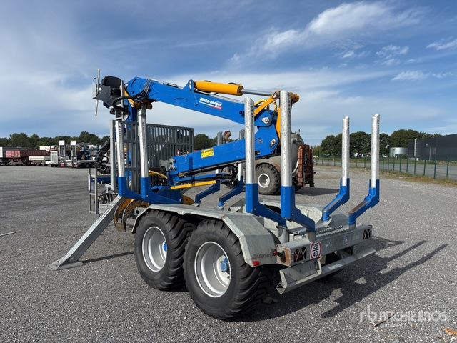 2012 Binderberger RW14 T/A Log Trailer - Remorque forestière: photos 4 2012 Binderberger RW14 T/A Log Trailer - Remorque forestière: photos 4