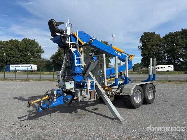 2012 Binderberger RW14 T/A Log Trailer - Remorque forestière: photos 2 2012 Binderberger RW14 T/A Log Trailer - Remorque forestière: photos 2