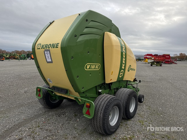 2012 Krone Comprima V180XC Round Baler - Presse à balles rondes: photos 3 2012 Krone Comprima V180XC Round Baler - Presse à balles rondes: photos 3