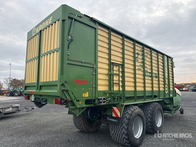 2012 Krone ZX 450 GL T/A Silage Wagon - Autochargeuse: photos 4 2012 Krone ZX 450 GL T/A Silage Wagon - Autochargeuse: photos 4